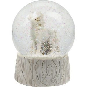 Vianočné snežítko s LED osvetlením Deer, 10 x 12, 5 cm vyobraziť
