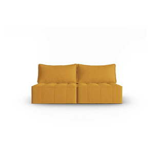 Žltá pohovka 160 cm Mike – Micadoni Home vyobraziť