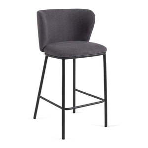 Tmavosivé barové stoličky v súprave 2 ks 92 cm Ciselia – Kave Home vyobraziť