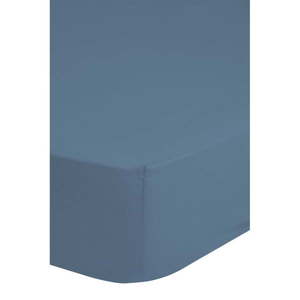 Modrá elastická plachta z bavlneného saténu HIP, 90 x 200 cm vyobraziť
