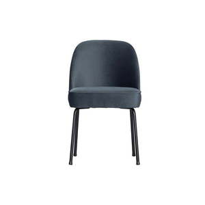 Modré zamatové jedálenské stoličky v súprave 2 ks Vogue – BePureHome vyobraziť
