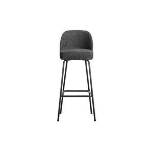 Svetlomodrá zamatová barová stolička 103 cm Vogue – BePureHome vyobraziť