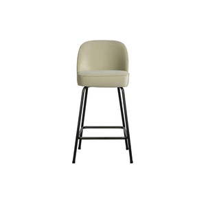 Zamatová barová stolička v mentolovej farbe 89 cm Vogue – BePureHome vyobraziť