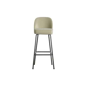 Zamatová barová stolička v mentolovej farbe 103 cm Vogue – BePureHome vyobraziť