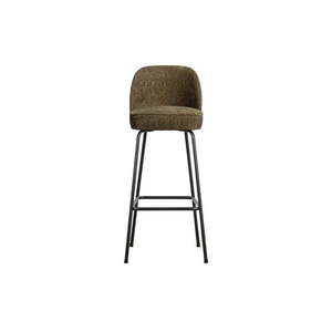 Kaki zamatová barová stolička 103 cm Vogue – BePureHome vyobraziť