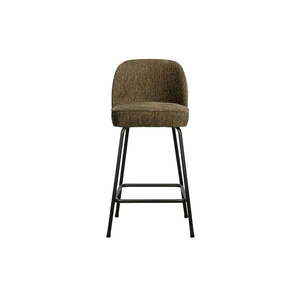 Kaki zamatová barová stolička 89 cm Vogue – BePureHome vyobraziť