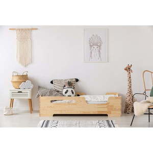 Detská posteľ z borovicového dreva 70x160 cm Box 2 - Adeko vyobraziť