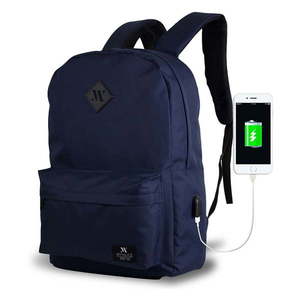 Tmavomodrý batoh s USB portom My Valice SPECTA Smart Bag vyobraziť