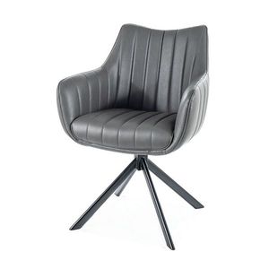 Sconto Jedálenská stolička OZOLAO II sivá/čierna vyobraziť
