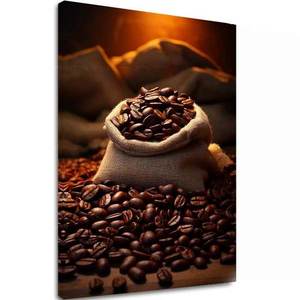 Kávové obrazy do kuchyne Kávová Blaženosť vyobraziť