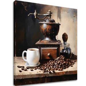 Kávové obrazy do kuchyne Umelecký pôžitok vyobraziť