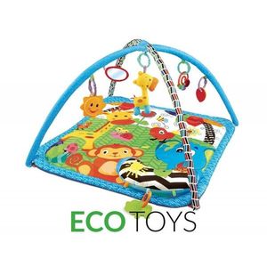 Hracia deka Eco Toys - modrá vyobraziť