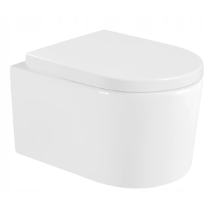 Závěsný WC set MEXEN SOFIA 36 cm s prkénkem full bílý vyobraziť