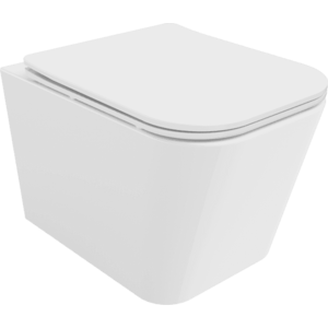 Závěsný WC set MEXEN TEO 34, 5 cm s prkénkem SLIM bílý lesk vyobraziť