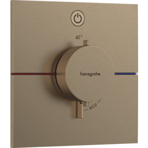 Hansgrohe ShowerSelect Comfort E - Termostat pod omietku pre 1 spotrebič, kartáčovaný bronz 15571140 vyobraziť