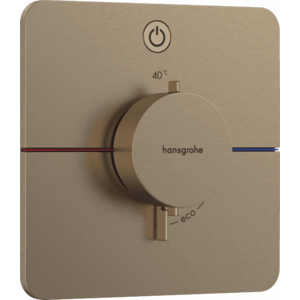 Hansgrohe ShowerSelect Comfort Q - Termostat pod omietku pre 1 spotrebič, kartáčovaný bronz 15581140 vyobraziť