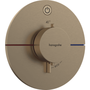 Hansgrohe ShowerSelect Comfort S - Termostat pod omietku pre 1 spotrebič, kartáčovaný bronz 15553140 vyobraziť