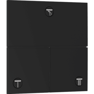 Hansgrohe ShowerSelect Comfort E - Ventil pod omietku pre 3 spotrebiče, čierna matná 15573670 vyobraziť