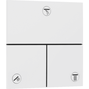 Hansgrohe ShowerSelect Comfort E - Ventil pod omietku pre 3 spotrebiče, biela matná 15573700 vyobraziť