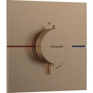 Hansgrohe ShowerSelect Comfort E - Termostat pod omietku, kartáčovaný bronz 15574140 vyobraziť
