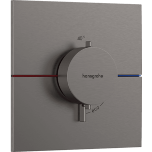 Hansgrohe ShowerSelect Comfort E - Termostat pod omietku, kartáčovaný čierny chróm 15574340 vyobraziť