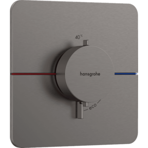 Hansgrohe ShowerSelect Comfort Q - Termostat pod omietku, kartáčovaný čierny chróm 15588340 vyobraziť