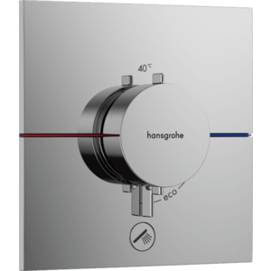 Hansgrohe ShowerSelect Comfort E - Termostat pod omietku pre 1 spotrebič a ďalší výtok, chróm 15575000 vyobraziť