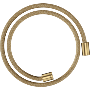 Axor ShowerSolutions - Textilná sprchová hadica 1250 mm s valcovými maticami, kartáčované zlato 28228250 vyobraziť