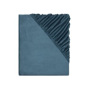 LIVARNO home Plyšová napínacia plachta, 140-160 x 200 cm (modrá) vyobraziť