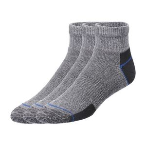 PARKSIDE® Pánske pracovné ponožky, 3 páry (47/50 , antracitová/čierna/modrá) vyobraziť