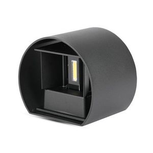 LED Solution Čierne fasádne LED svietidlo guľaté 5W IP65 Farba svetla: Teplá biela 217081 vyobraziť