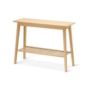 Konzolový stolík s 2 odkladacími plochami z jaseňového dreva vyobraziť