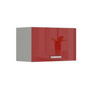 KONDELA Prado 60 OK-40 horná kuchynská skrinka červená vyobraziť