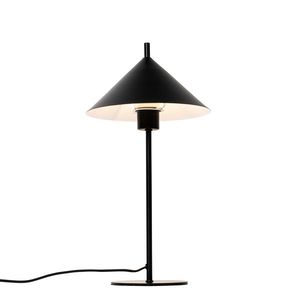 Dizajnová stolná lampa čierna - Triangolo vyobraziť