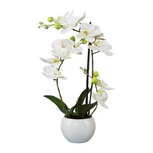 Umelá Orchidea v kvetináči, 42 cm vyobraziť