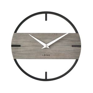LAVVU Štýlové drevené hodiny LOFT u , pr. 35 cm vyobraziť