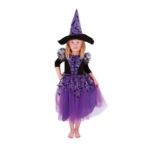 Rappa Detský kostým Čarodejnica, fialová vyobraziť