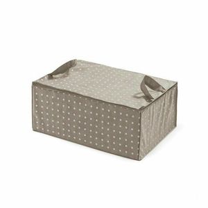 Compactor Textilný úložný box na perinu Rivoli 70 x 50 x 30 cm, hnedá vyobraziť
