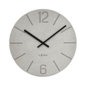 LAVVU Sivé hodiny Natur, pr. 34 cm vyobraziť