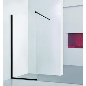 HOPA - Walk-in sprchovací kút LAGOS BLACK - Farba rámu zásteny - Hliník čierny, Rozmer A - 120 cm BCLAGO12BC vyobraziť