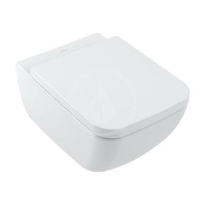 VILLEROY & BOCH - Collaro Závesné WC s doskou SoftClosing, DirectFlush, CeramicPlus, biela 4626HSR1 vyobraziť