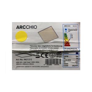 Arcchio Arcchio - LED Stmievateľné stropné svietidlo PHILIA LED/20W/230V 3000-6000K + DO vyobraziť