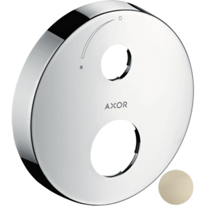 Axor - Predlžovacia rozeta okrúhla 2 otvory + šípka, kartáčovaný nikel 14963820 vyobraziť