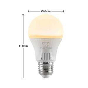 PRIOS LED žiarovka E27 A60 11 W biela 3 000 K vyobraziť