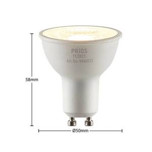 PRIOS LED reflektor GU10 5 W 3 000 K 60° vyobraziť