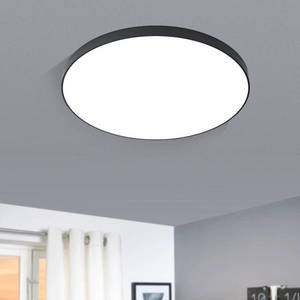 EGLO Stropné LED svetlo Zubieta-A, čierna, Ø 60 cm vyobraziť