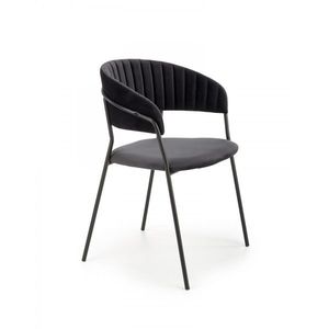 Designová stolička Peva čierna vyobraziť
