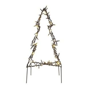 Kovový LED vánoční stromek Togo 50 cm teplá bílá vyobraziť
