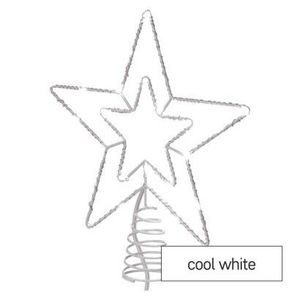 Štandard LED spojovacia vianočná hviezda KIFO 28, 5 cm studená biela vyobraziť