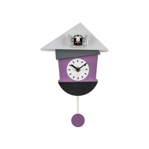AURIOL® Nástenné kyvadlové kukučkové hodiny (fialová) vyobraziť